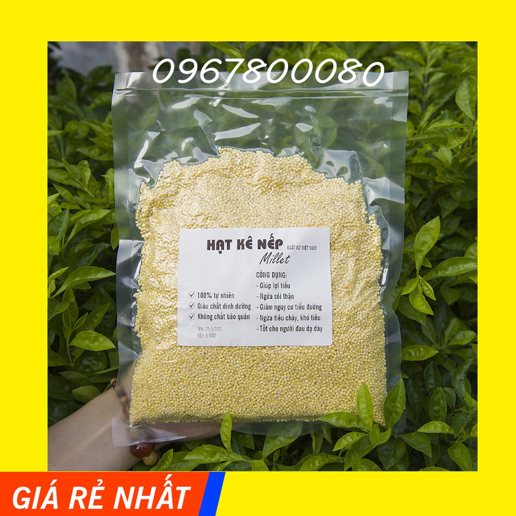 500g Hạt Kê nếp Nghệ An loại 1 không sạn | BigBuy360 - bigbuy360.vn