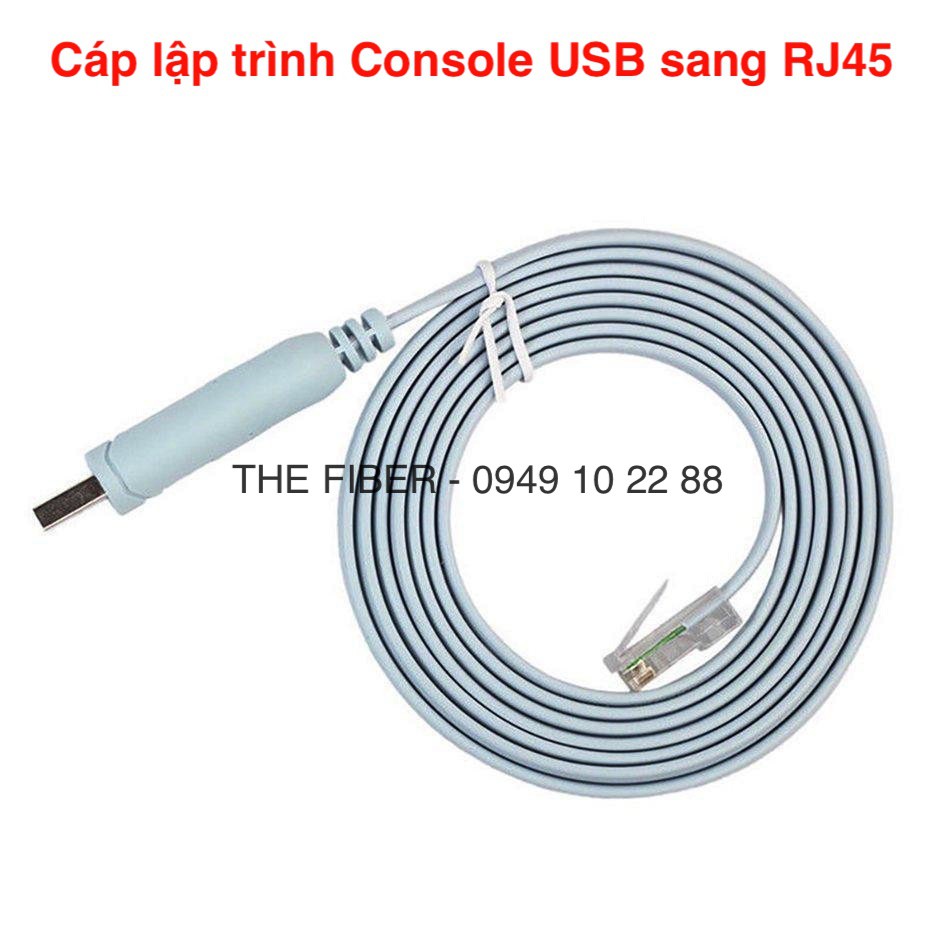 Cáp lập trình Console USB to RJ45 FTDI