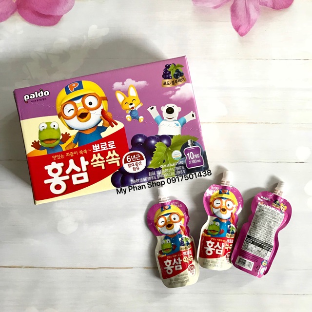 Nước Hoa Quả Paldo Pororo Korea (Date: 2022) | BigBuy360 - bigbuy360.vn