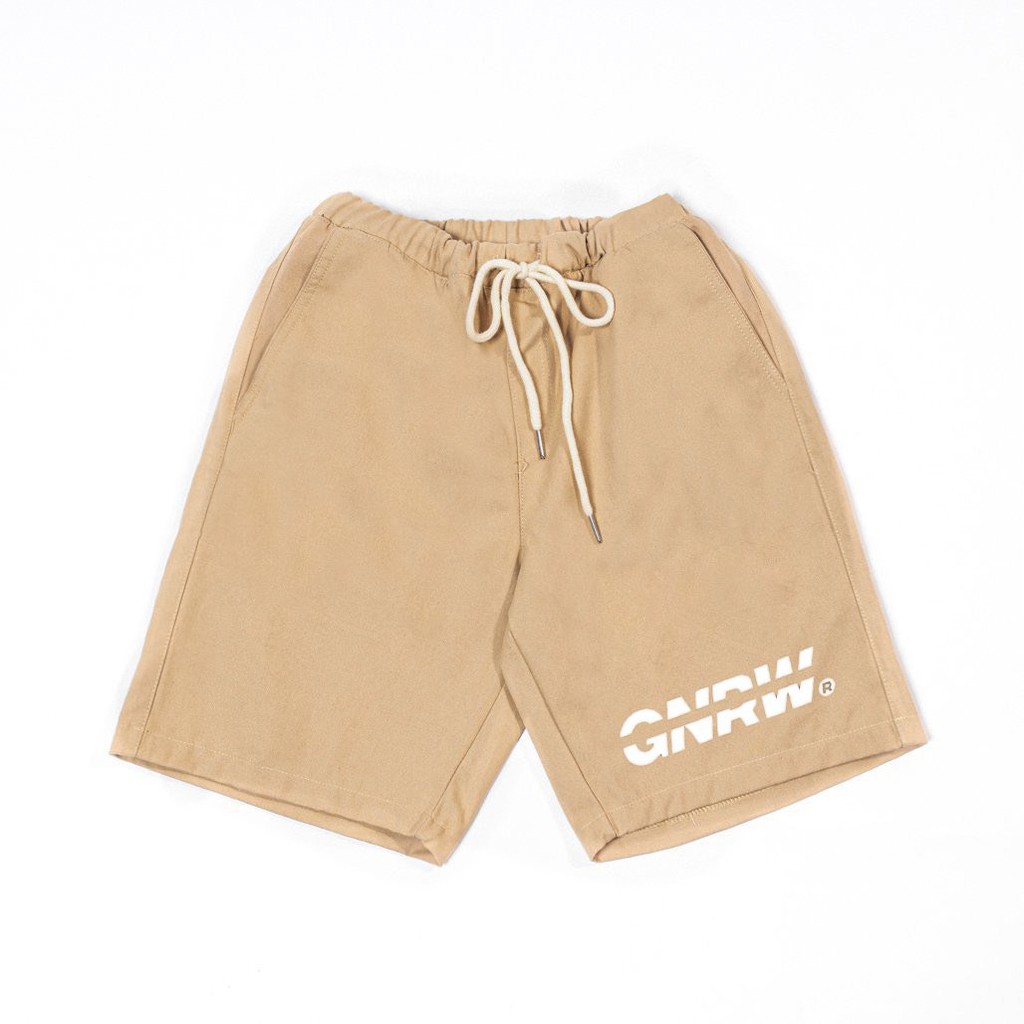 Quần Short Kaki nam nữ Lưng Thun Co Giản Phản Quang Unisex Chính hãng Local Brand  Mi Midori