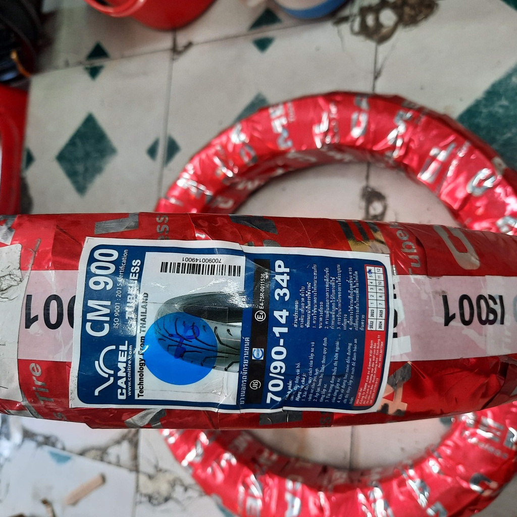 Vỏ Camel dành cho tay ga loại không dùng ruột size 60/90-14; 70/90-14: 80/90-14 và 90/90-14