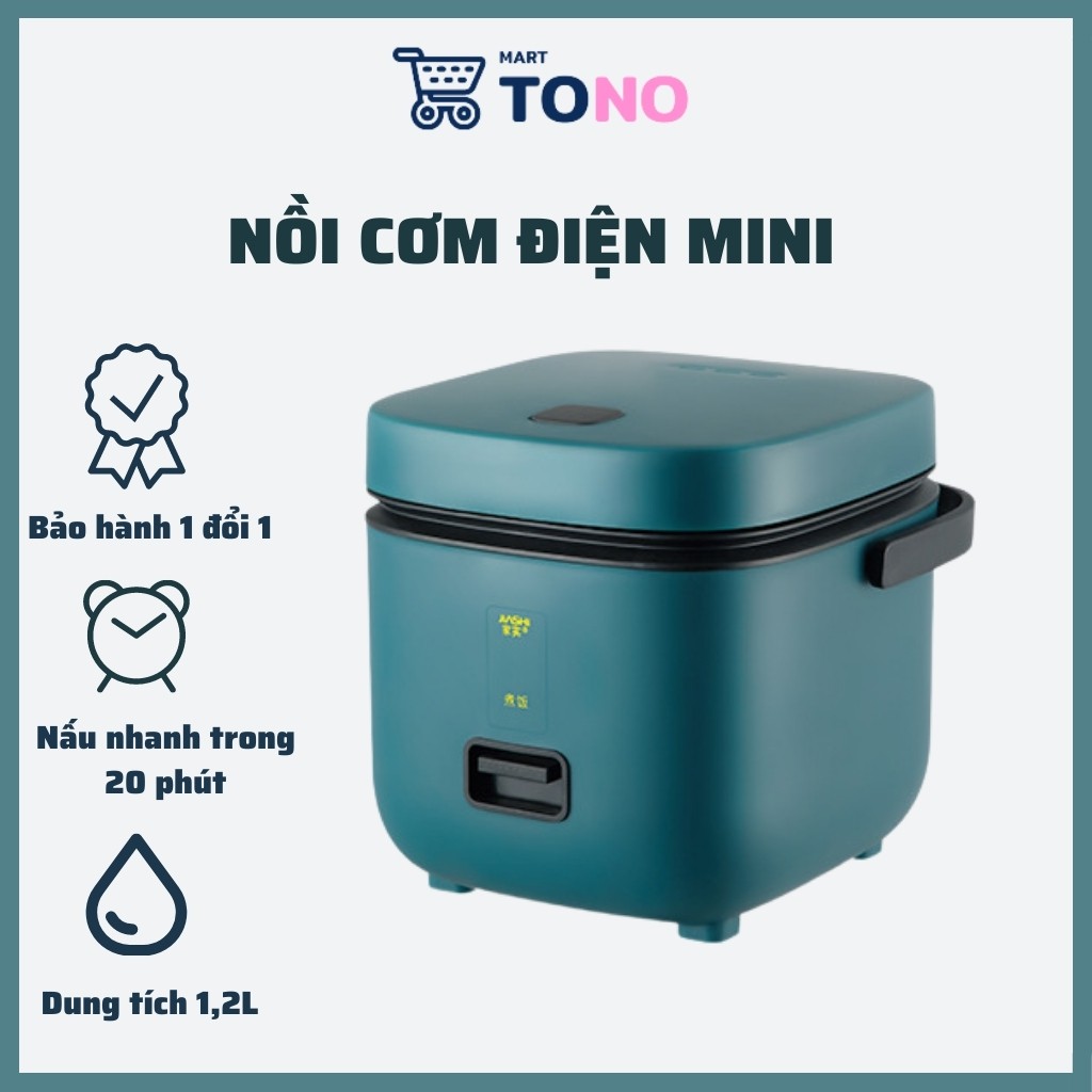 Nồi Cơm Điện Mini Cao Cấp [ Nấu Đa Năng - Nồi Nấu Cháo - Nấu Lẩu ]