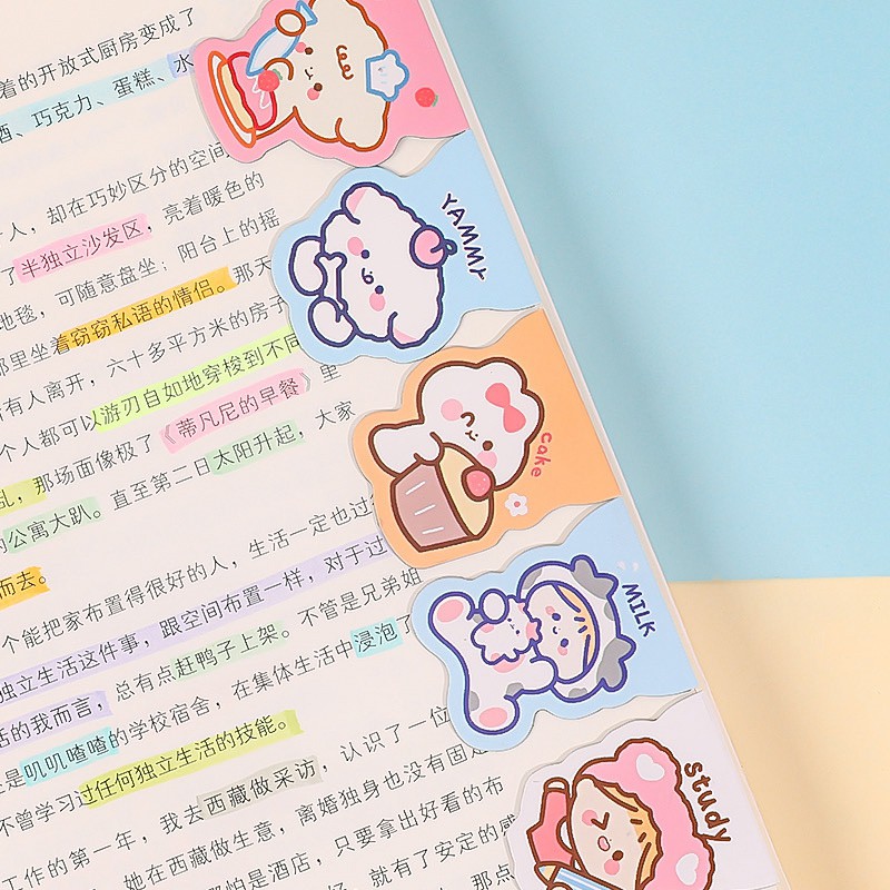 Kẹp giấy nam châm hình gấu hoạt hình sáng tạo