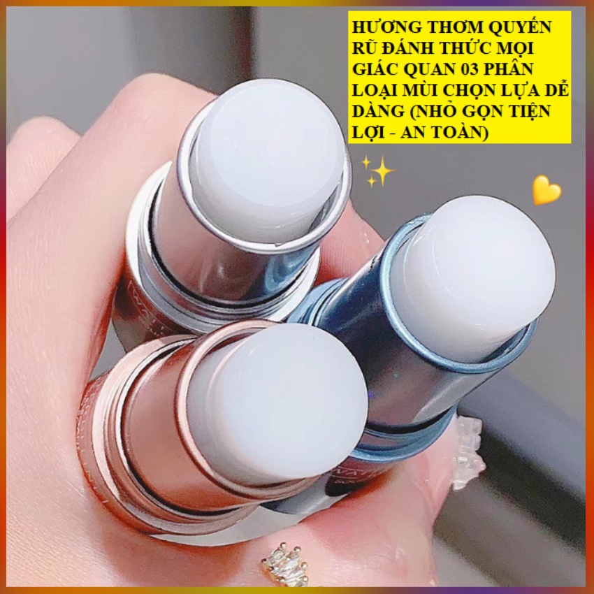 Nước Hoa Dưỡng Thể WaterBeline 7.9G/Hộp 03 Mầu Mùi Dễ Sử Dụng Thơm Ngát Giữ Ẩm Cả Ngày Dài
