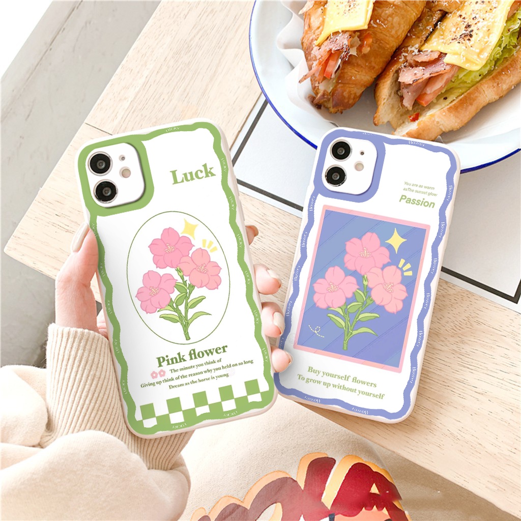 Ốp lưng iphone cạnh vuông lỗ camera Flower 6/6splus/7/7plus/8/8plus/x/xr/xs/11/12/13/pro/max/plus/promax tr356