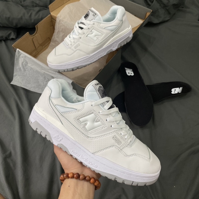 GIÀY NEW.BALANCE 550 ALL WHITE LAI AU