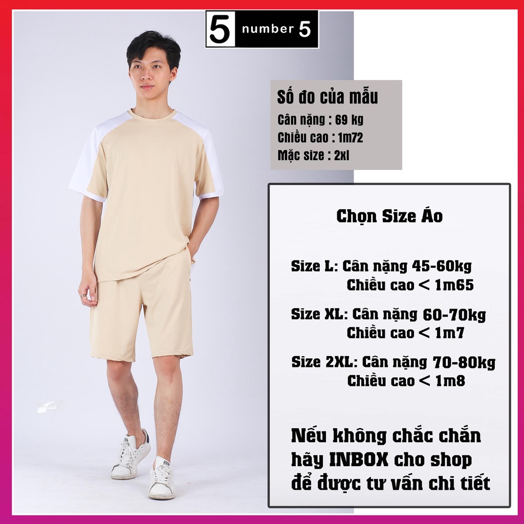 Bộ Thể Thao Nam Mùa Hè Phong Cách Cao Cấp Vải Thoáng Mát [BTH]