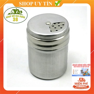 Ống đựng tăm, tiêu bằng inox bền - hàng loại 1