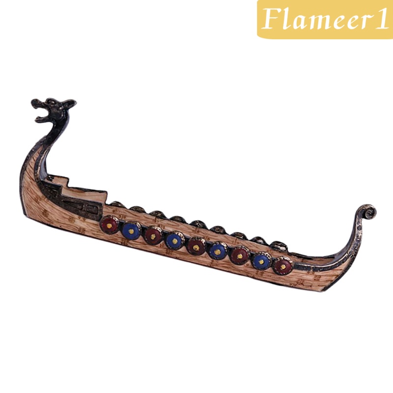 1 Đế Cắm Nhang Hình Rồng Viking Bằng Nhựa Resin Giá Đỡ
