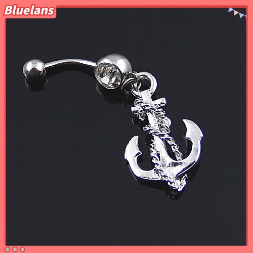 Khuyên rốn tạo hình mỏ neo thời trang độc đáo