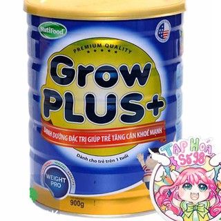 (hỏa tốc - date mới) Sữa grow plus xanh tăng cân lon 1500g
