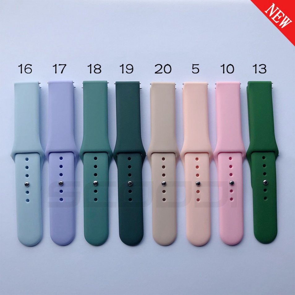 Sale 73% Dây silicone mềm màu trơn cho đồng hồ Huami Amazfit Bip Bit,  Giá gốc 54000đ - 6G23