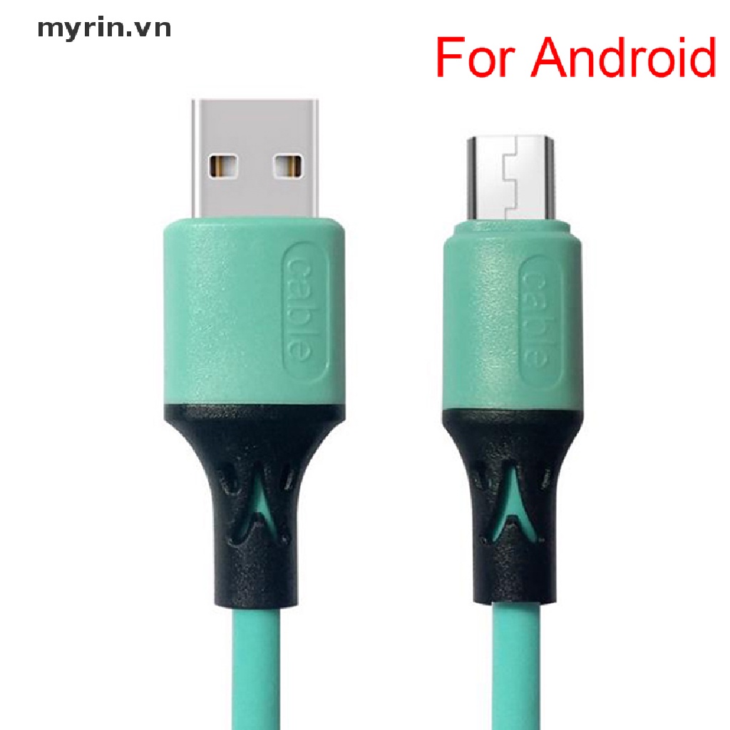 Dây Cáp Sạc Dữ Liệu USB Bằng Silicone 5A 1.2m / 1.8m