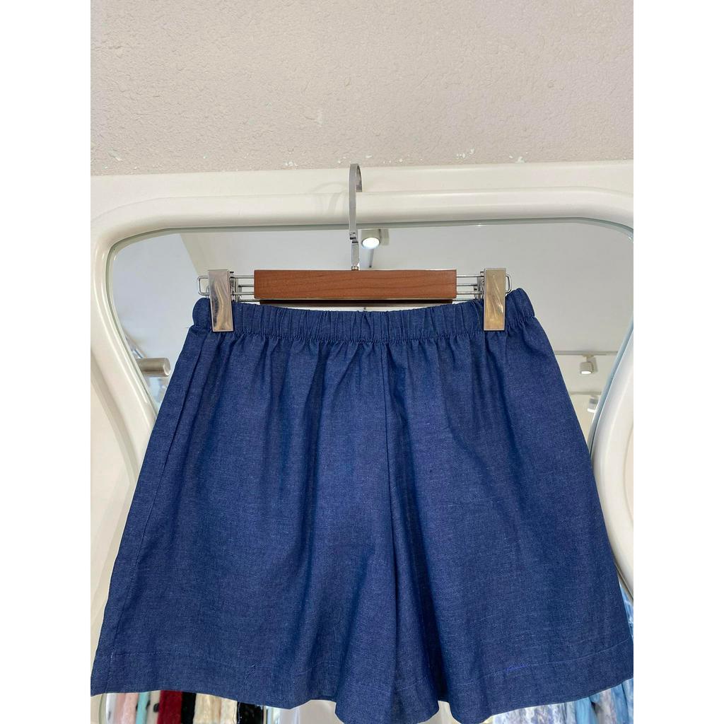 TUBYCATU | Set sơ mi jean xanh đậm