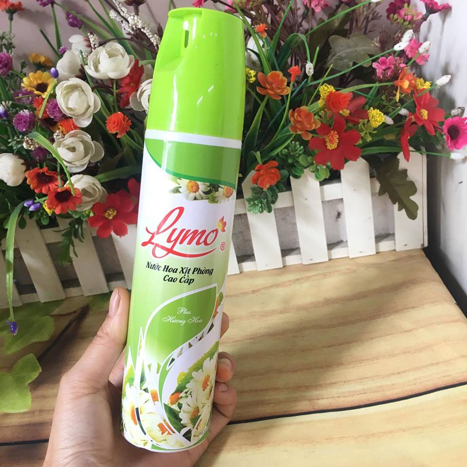 Nước hoa xịt phòng Lymo (vỏ trơn)