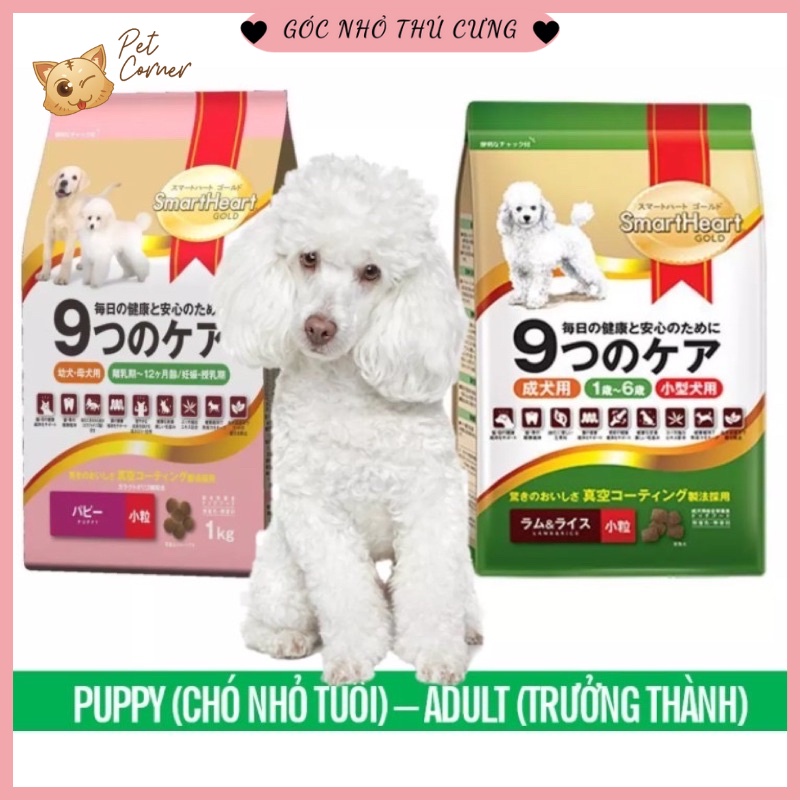 Thức ăn cho chó SmartHeart Gold - Hạt cho chó cỡ nhỏ (1kg)