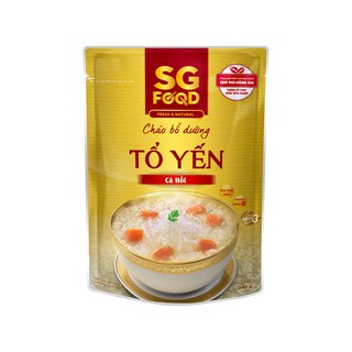 Cháo tươi tổ yến cá hồi SG Food gói 240g