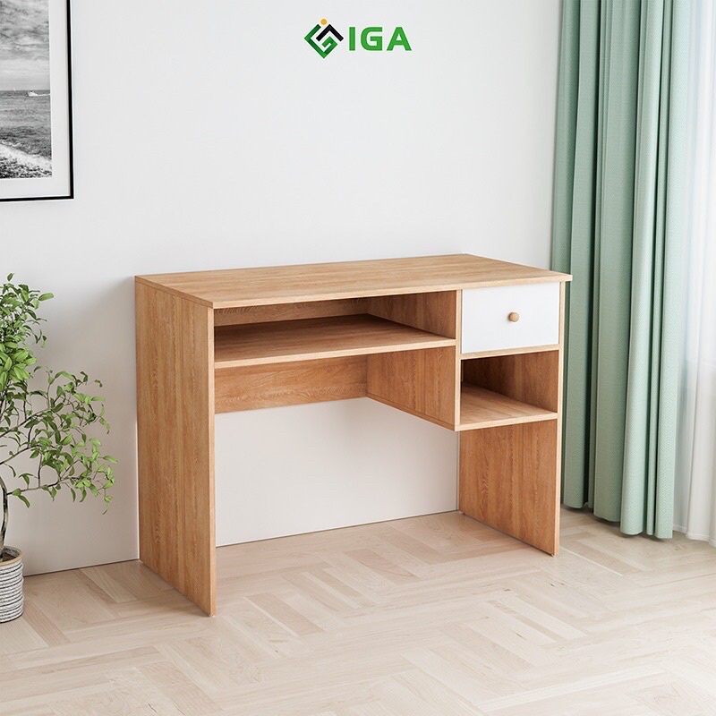 bàn học sinh có ngăn kéo và có hộc để đồ , bàn làm việc GP230.31