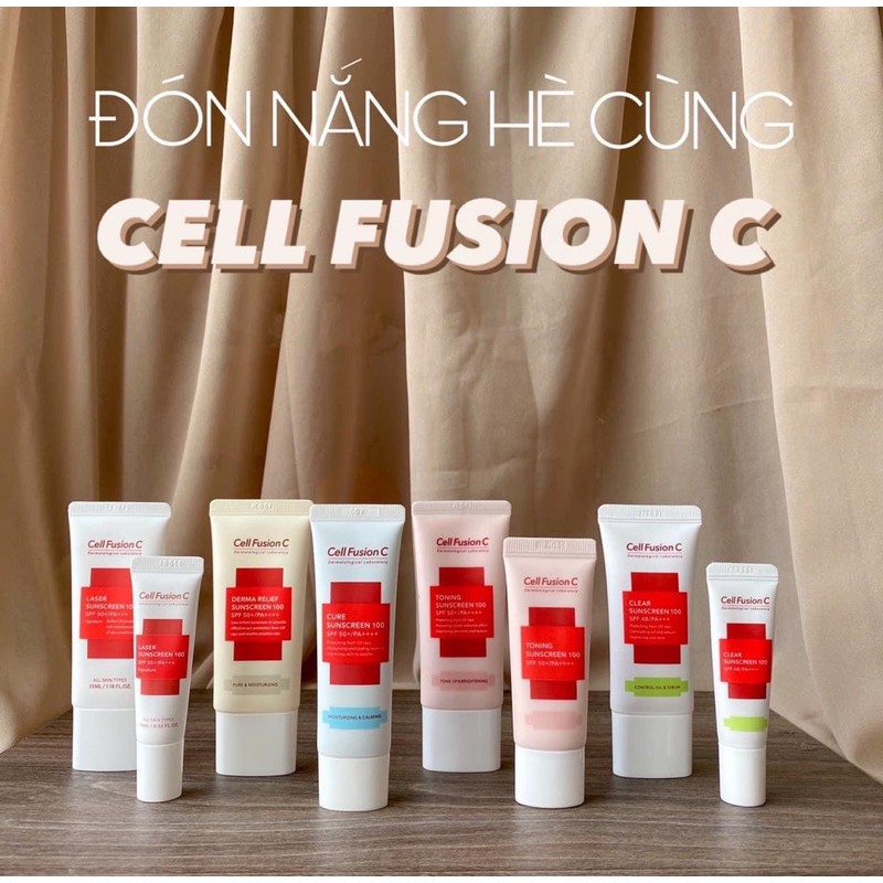 Kem chống nắng Cell Fusion C