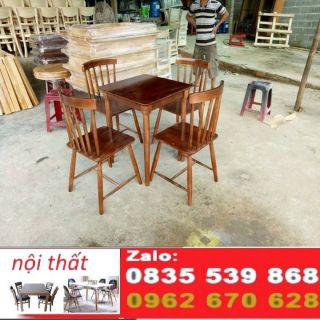 Bàn ghế gỗ quán ăn ,Bàn ghế gỗ quán cafe.