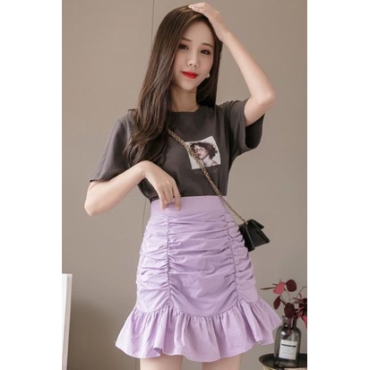 CHÂN VÁY ĐUÔI CÁ NHÚN BÈO HÌNH THẬT / ĐỦ MÀU có quần trong nhé khách em [Hàng Siêu Cấp] | BigBuy360 - bigbuy360.vn