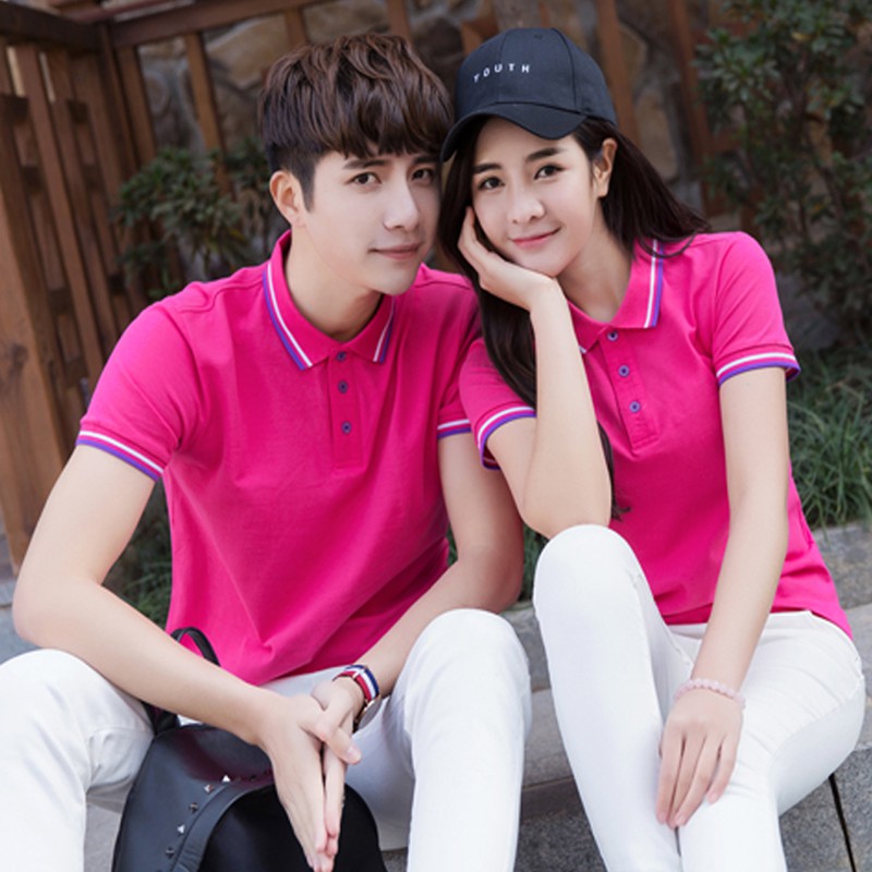 áo phông đôi có cổ - chất cotton - đẹp 🎁