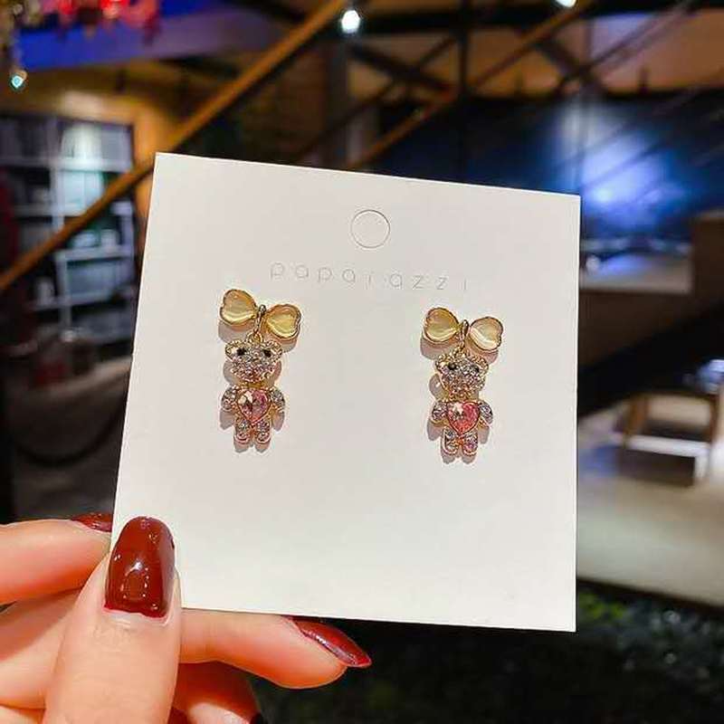 Bông tai MANYUE hình nơ thời trang cho nữ