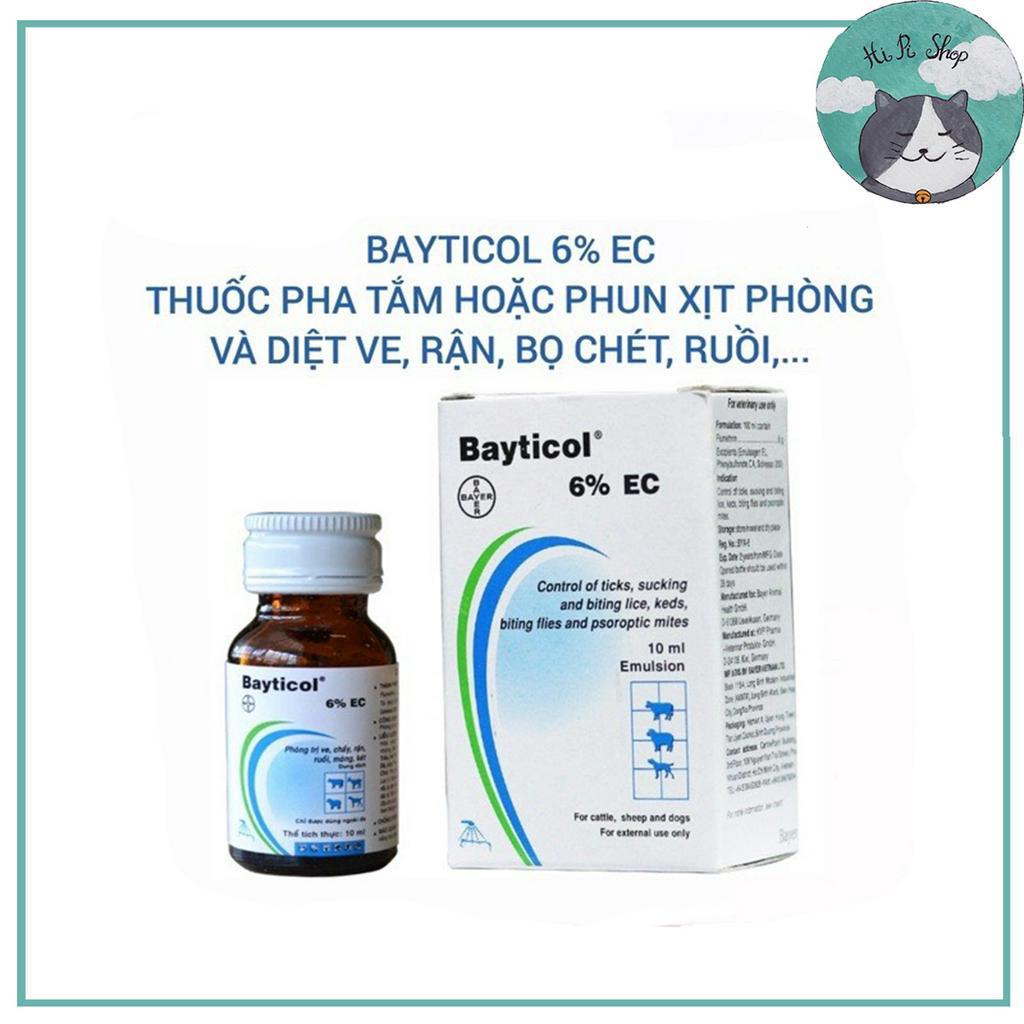 Phun Xịt Ve, Rận Cho Chó Và Làm Sạch Môi Trường Bayticol Kèm Bình Xịt 1L