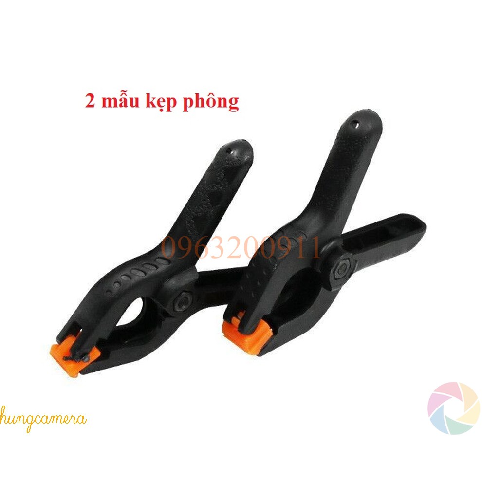 Kẹp phông nền chụp ảnh Stuido cỡ 12cm