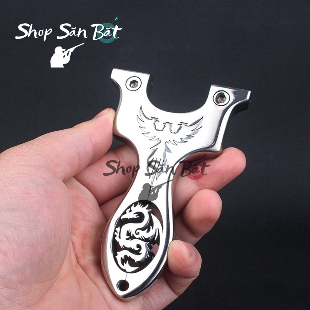 [LPV2] Ná Cao Su Long Phượng Hàng Chuẩn Cao Cấp Làm Bằng Inox 304 - Đã Đánh Bóng Bo Cạnh Cầm Siêu Chắc Tay