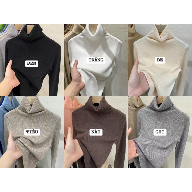 Bán sỉ -ÁO LEN QUẢNG CHÂU CỔ LỌ