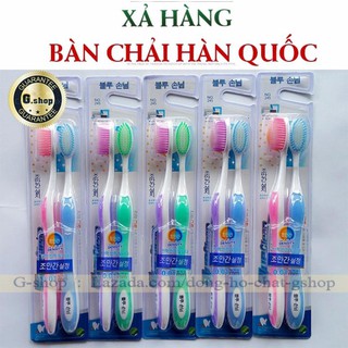 SỈ 1 THÙNG  Bàn chải đánh răng hàn quốc(38 ĐÔI 76 CHIẾC)