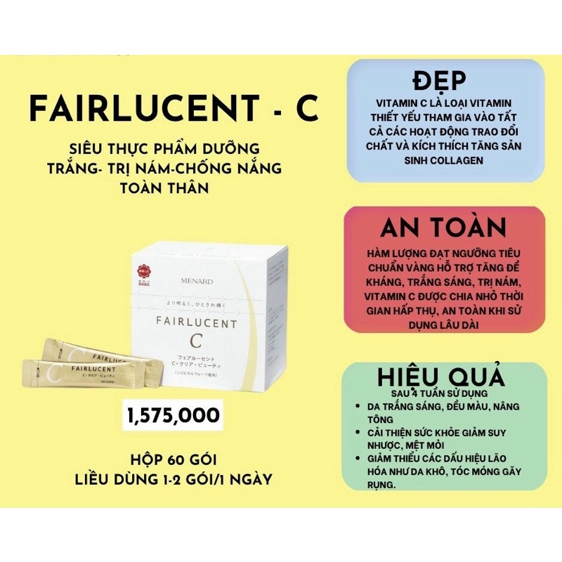 Siêu Thực Phẩm chức năng  Menard Failucent C