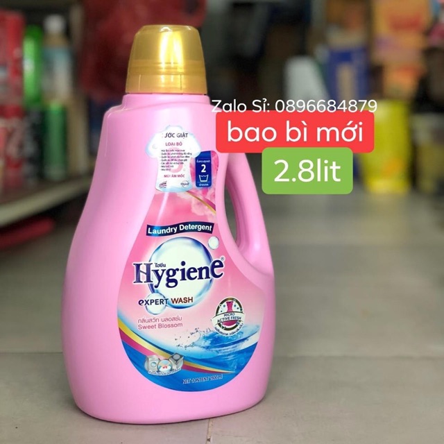 Nước giặt và xả 2 trong 1 Hygiene Thái Lan 3000ml