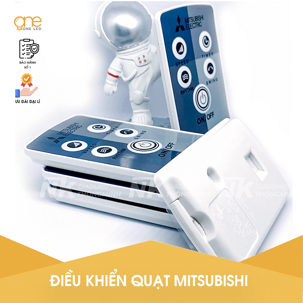 Điều khiển quạt Mitsubishi dùng cho quạt cây và treo tường