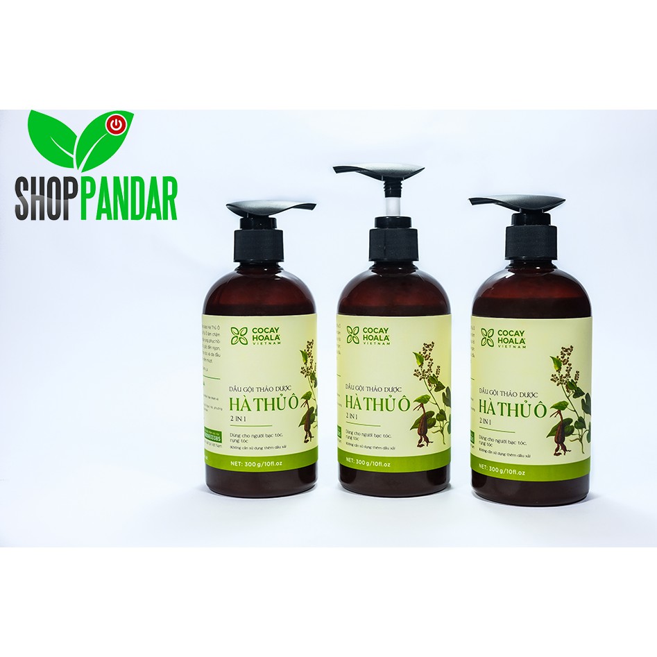 Dầu Gội Hà Thủ Ô-Kết hợp 2in1-Giảm các triệu chứng NGỨA DA ĐẦU - GIẢM TÓC BẠC SỚM-LÀM SẠCH GÀU, PANDAR | BigBuy360 - bigbuy360.vn
