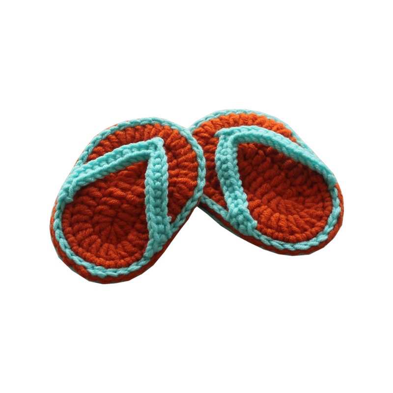 Dép Đan Len Thủ Công Xinh Xắn Dùng Làm Đạo Cụ Chụp Ảnh Cho Bé Sơ Sinh