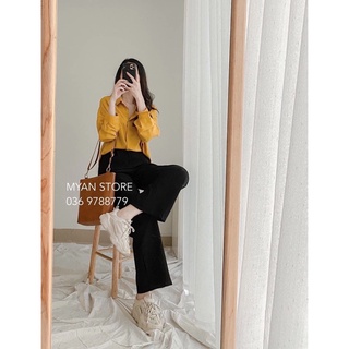 (Hàng sẵn) Áo Sơ Mi Nhung Gân Oversize 2 Màu - BB86