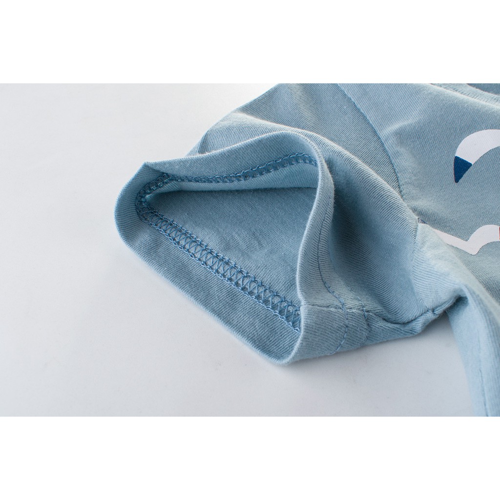 Áo Thun Tay Ngắn In Họa Tiết Hoạt Hình 3D Thời Trang Mùa Hè 2022 Dành Cho Bé Trai Gái 3 Màu