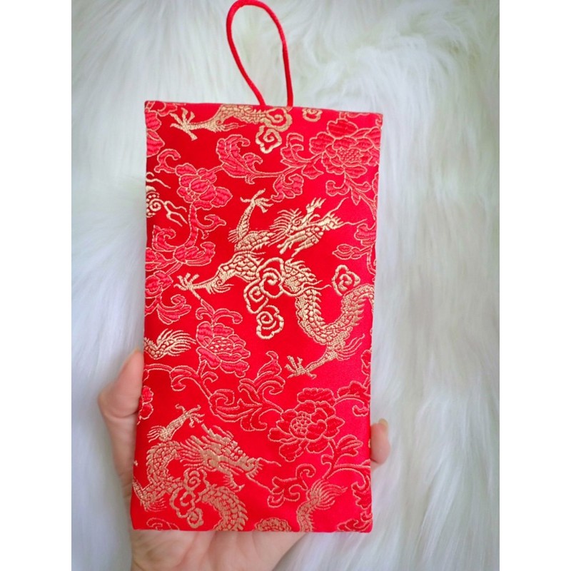 Bao Lì Xì Vải Gấm Nhiều Hoa Văn Cao cấp Ngày Tết,Cưới Hỏi, Nạp Tài.