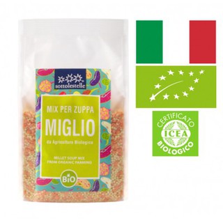 Hạt Dinh Dưỡng Hỗn Hợp 2 Loại Hạt Hữu Cơ Sottolestelle 400g