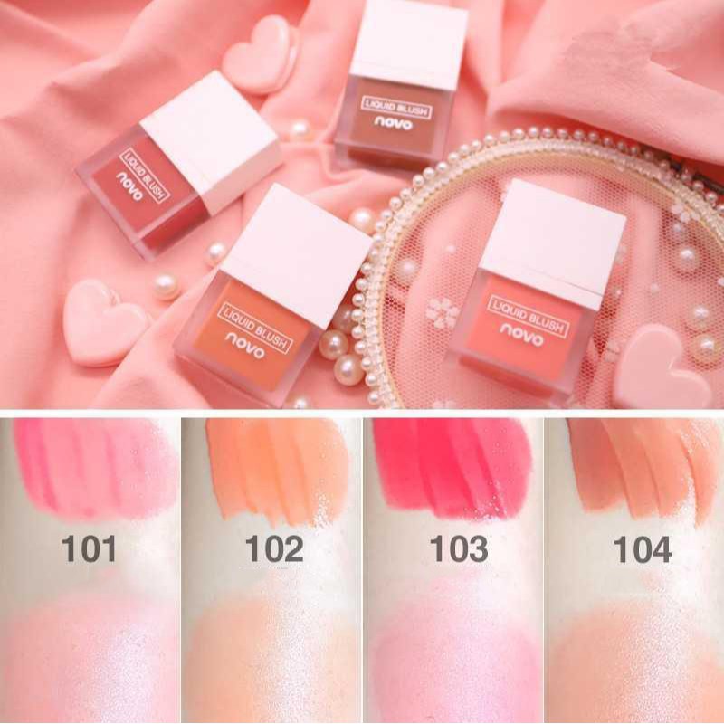 Phấn Má Hồng Dạng Kem NOVO Juice Liquid Blusher 7g