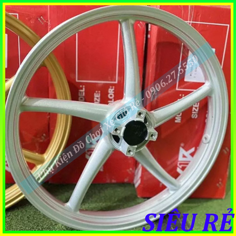 Mâm Xmode 5 cây như RCB, bảng 1.4-1.6, lắp loại 1 đĩa 1 đùm cho Wave Sirius Taurus Future Ex135/2010 lắp như Zin