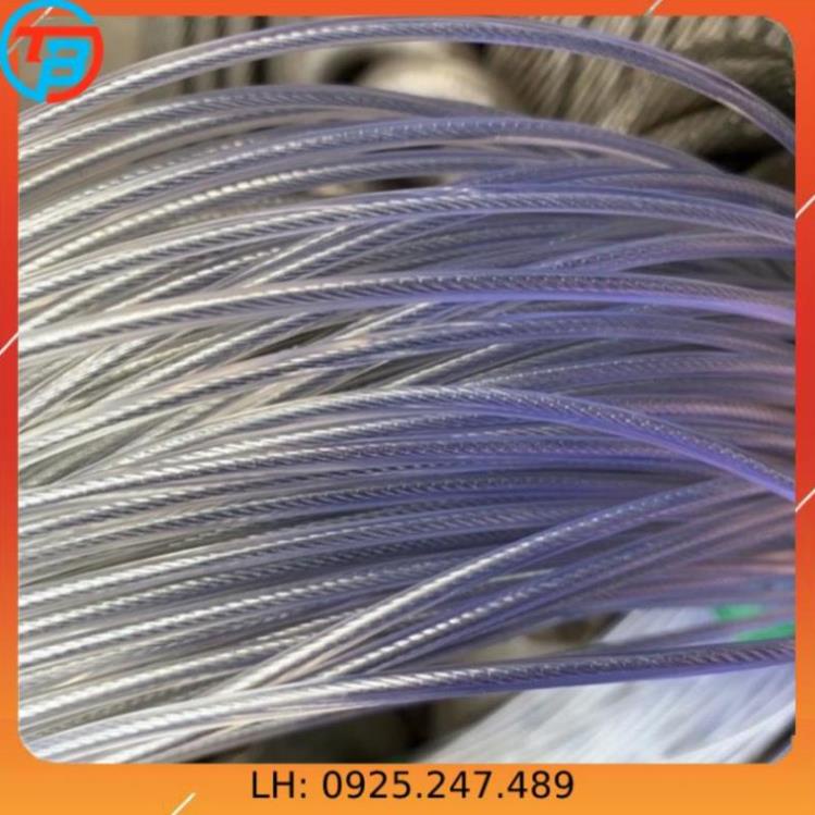 Cáp Bọc Nhựa  2mm- 3mm- 4mm  cáp thép Thái Bình Vina