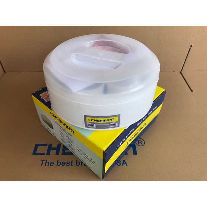 Máy làm sữa chua Chefman CM-302N 8 cốc nhựa dễ sử dụng, vệ sinh