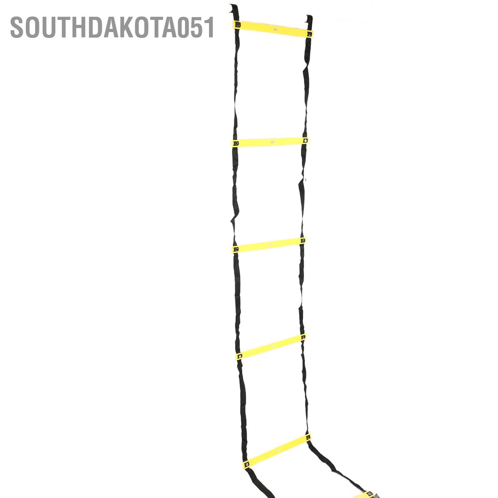 [Hàng Sẵn] Thang Dây thể thao tập luyện thể lực bóng đá 6M 12 thanh nâng cao sức khoẻ thể lực【Southdakota051】