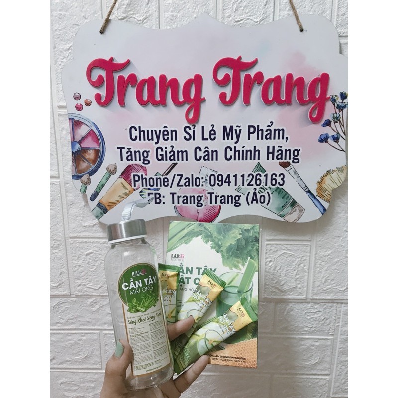 BỘT CẦN TÂY [ 3 HỘP TẶNG 1 BÌNH]