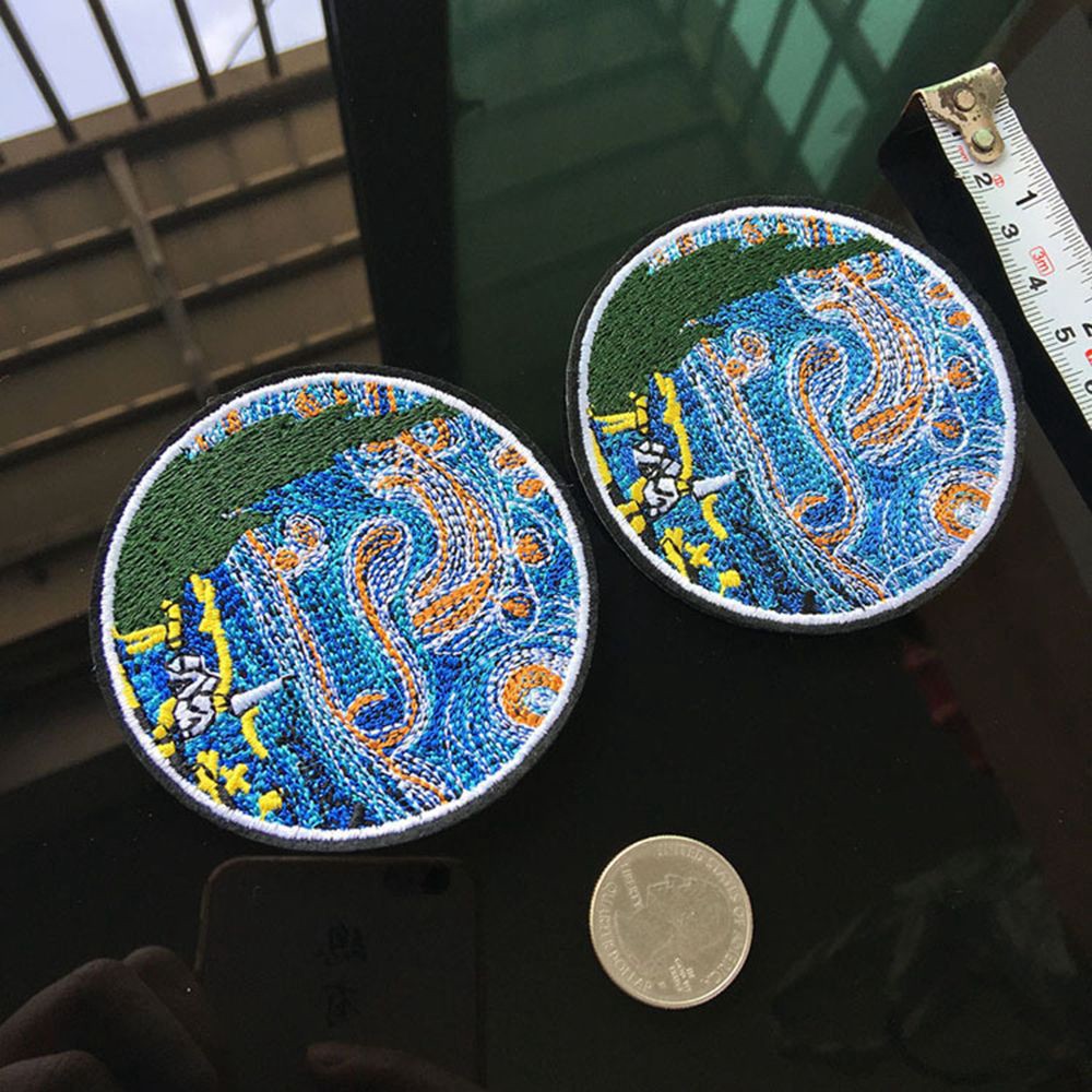 Miếng vá quần áo hình ngôi sao -  miếng dán vải quần áo hoặc thêu hình ngôi sao