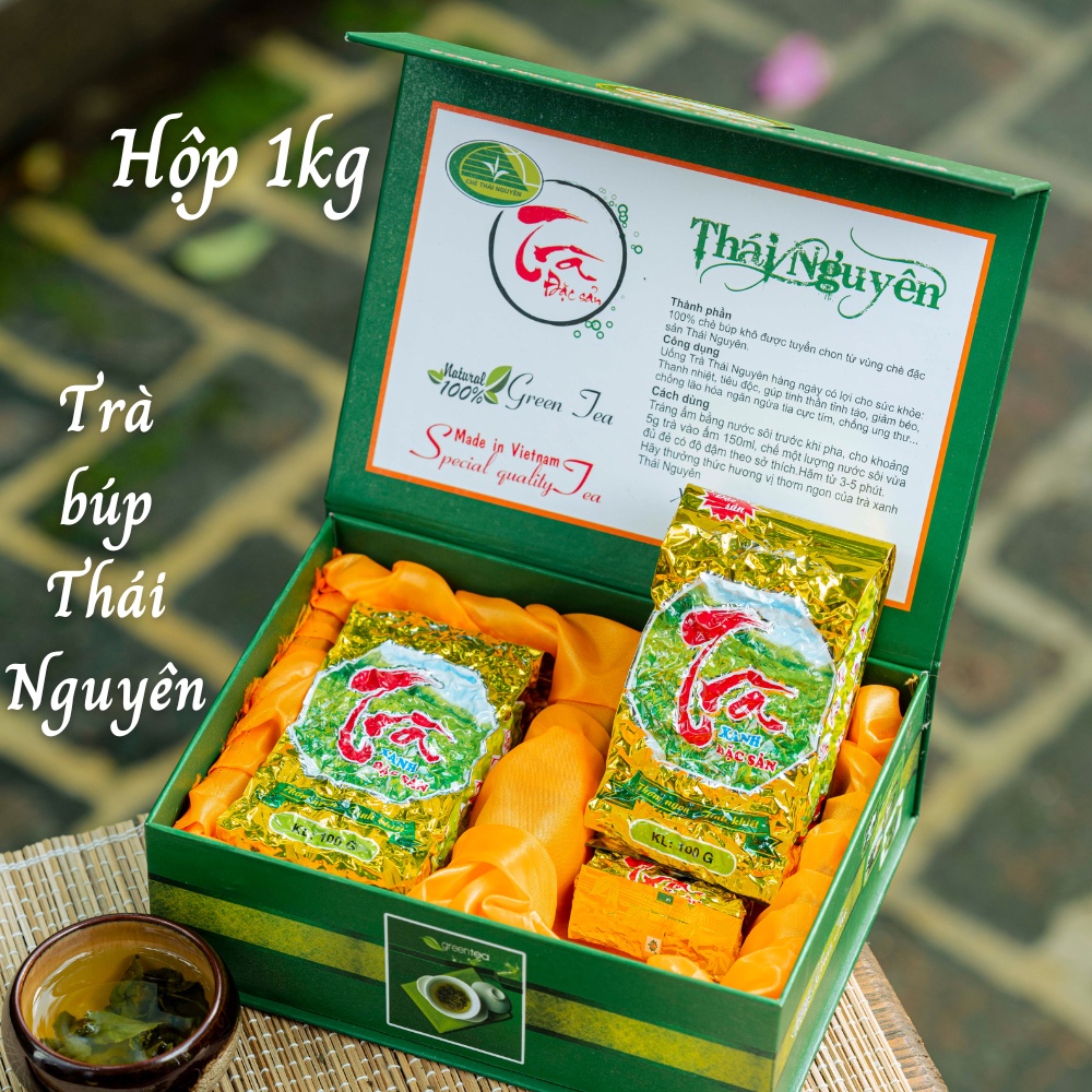 1Kg Trà Búp Thái Nguyên Loại 1 Chất lượng cao vị thơm tự nhiên, chát dịu, hậu ngọt sâu