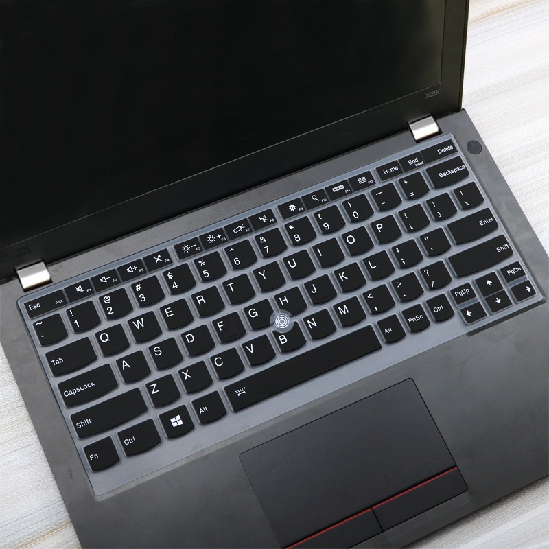Miếng dán bảo vệ bàn phím silicon siêu mỏng chuyên dụng cho lenovo thinkpad x390 x250 x260 x270 x280 12.5 inch